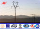 15M Tubular Galvanized  Steel Utility Power Electrical Pole Venezuela For 33KV Electrical Power Distribution المزود