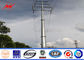 15m 1250Dan Bitumen Electrical Power Pole For Transmission Line Project المزود