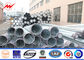 Hot Dip Galvanized Electrical Transmission Poles With 50 Years Life Time المزود