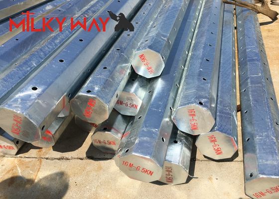قطب طاقة فولاذية عالية المقاومة لتوزيع الكهرباء ونقلها بسلاسة المزود