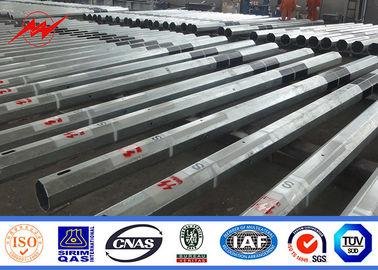 50FT قطب طاقة كهربائية ثمانية الأطراف لنقل الطاقة 10 كيلو فولت 550 كيلو فولت 1.8 عامل السلامة المزود