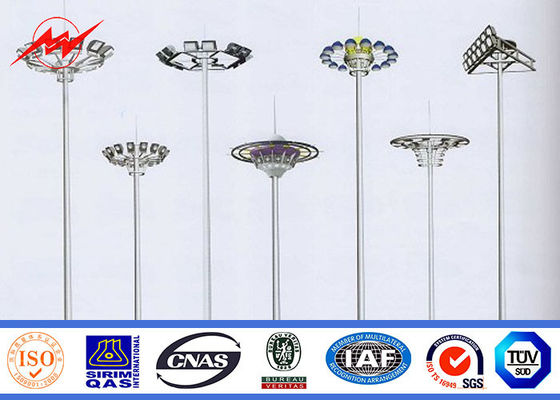 30M ارتفاع ارتفاع برج الصاري أدى ضوء الفيضانات القطب إيث 1000W مصباح هس