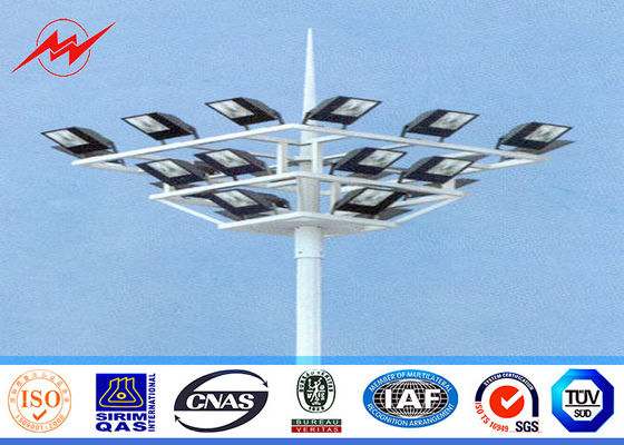 30M ارتفاع ارتفاع برج الصاري أدى ضوء الفيضانات القطب إيث 1000W مصباح هس