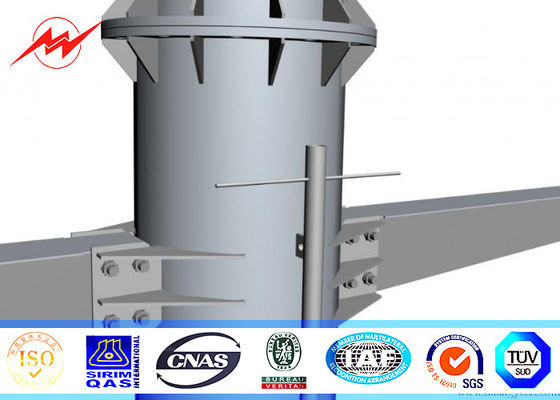 11M الصلب المجلفن القطب الطاقة الكهربائية لخط نقل النفقات العامة