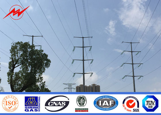 40FT نغكب الصلب المساعدة القطب 3mm GR65for 55KV توزيع الطاقة