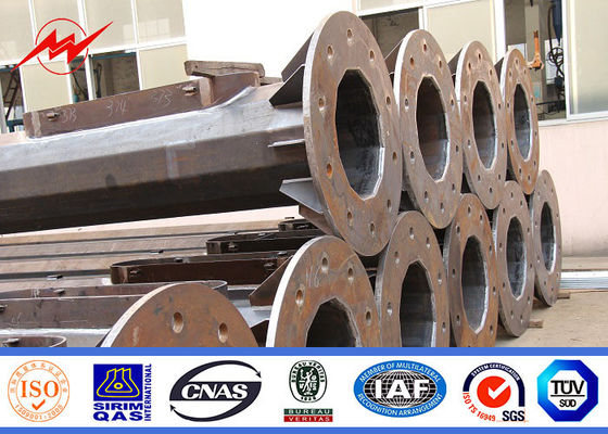 50 متر اللوحة عالية الصاري القطب الرياضية مركز الإضاءة مع رفع النظام