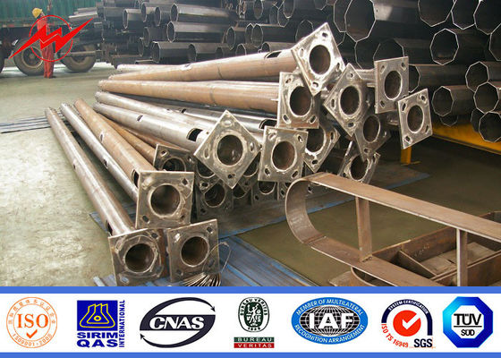 25m مركز مسحوق الطلاء الرياضية عالية الصاري القطب الإضاءة مع نظام الرفع