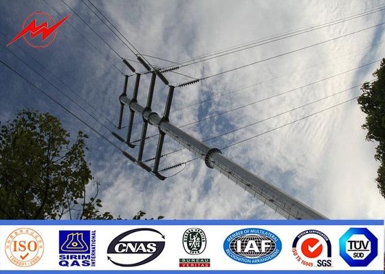 132KV الساخنة الجلفنة القطب الطاقة الكهربائية للخط الكهربائي
