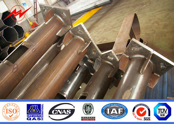 12m مزدوجة الذراع تراجع الساخنة الصلب المجلفن القطب لشارع الخفيفة