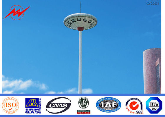 المخروطية اللوحة 35M السامي الصاري القطب لميناء الإضاءة مع الونش