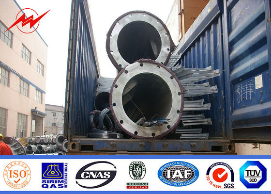 50 متر مولتيسيدل عالية الصاري القطب الرياضية مركز الإضاءة مع رفع النظام