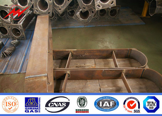 35M متعدد الأضلاع الصاري عالية القطب مركز الإضاءة الرياضية مع نظام الرفع