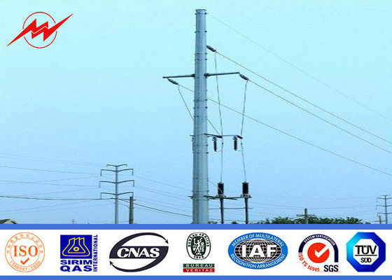 NEA Steel poles 20m Stee Utility Pole for electrical transmission
