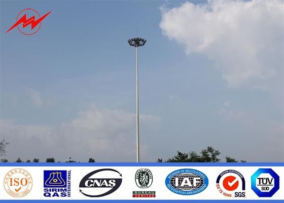 20 meter out door galvanized high mast pole including all lamps
