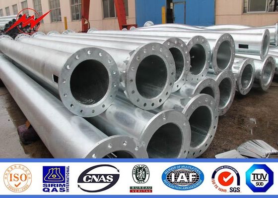 132KV medium voltage electrical power pole for over headline project