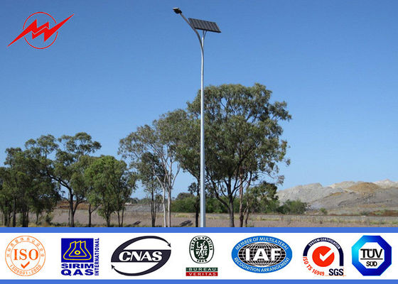 High Performmance 80W 9M Solar Street Light Poles With Power Energy