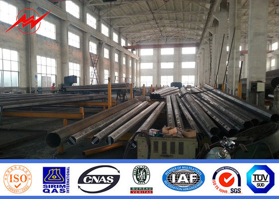 Single Arm Street Traffic Light Signals Hot Dip Galvanized 5m 3mm Thickness