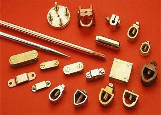 UL المدرجة تحت الأرض النحاس الأرض رود 0.25 / 0.3 مم كوبر سماكة