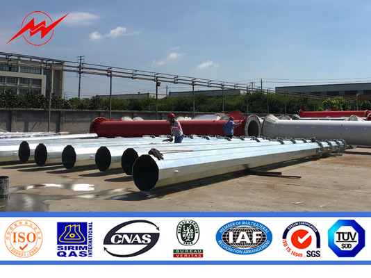 16m 800dan ASTM/A123 التصلب القياسي قطب الطاقة الكهربائية