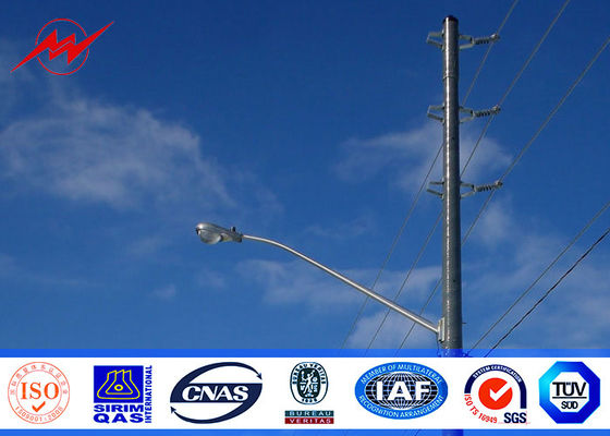 Waterproof Electric Transmission Towers Power Steel 25ft - 70ft