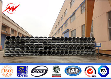 NEA Hot Dip Galvanized Tubular Pole 25ft 35ft 45ft لنقل الطاقة