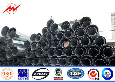 أعمدة فولاذية مصقولة قياسية NEA لخطوط توزيع 13.8kV 69kV من 25FT إلى 40ft
