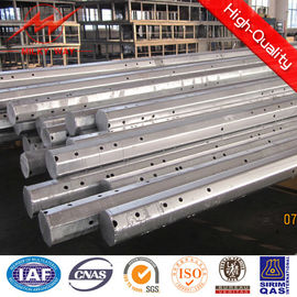 36 متر قطب كهربائي مستدير 550 كيلو فولت للخط الجوي لون مخصص