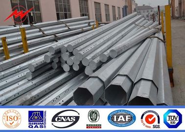16m خط الطاقة 132KV القطب الصلب المجلفن