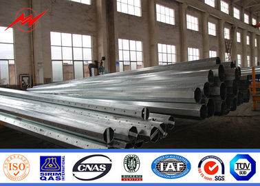 70-120FT قطب نقل الطاقة من الفولاذ الكهربائي 1200kg قطب الطاقة المعدنية