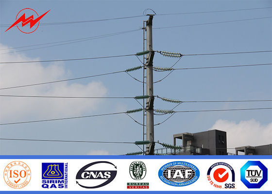 Grade 65 15M Steel Power Pole 450Mpa Yield Strength For Heavy Tension Steel Structures