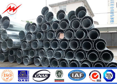 القطب 16 أنبوبي الصلب الكهربائية مع ذراع الصليب لخط النقل
