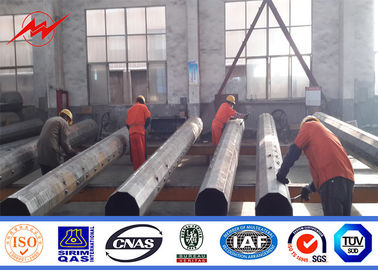 70FT الدفن المباشر 2000 كجم العمود الصلب المجلفن NGCP العمود الكهربائي القياسي