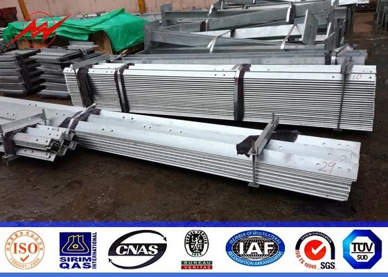 Hot Dip Galvanized 8ft-19.6ft Steel Angle Channel For Electric Power Tower Philippines NPC Construction