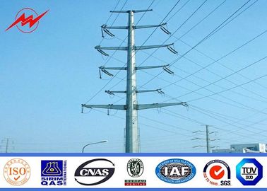 قطب الطاقة الكهربائية من الصلب المغلف 11.8m 8KN 10KN 12.5KN 25KN Q345
