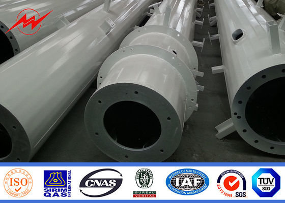 كهربائي 36M 24KN HDG الصلب موبايل انتقال / برج الاتصالات السلكية واللاسلكية