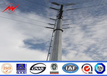 ASTM A36 5MM القطب الطاقة الصلب ، القطب الكهربائي الخفيف تراجع الساخنة الجلفنة