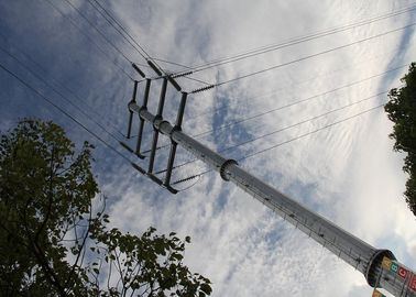 10 مم الصلب المجلفن ASTM A36 أعمدة الطاقة المساعدة