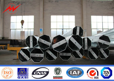 Astm A123 أنابيب مجلفنة 8-20 م قطب كهربائي أنبوبي فولاذي