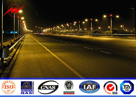 المدرفلة على الساخن الصلب شارع ضوء البولنديين 6M 7M 8M 10M مخروطي مستدق نوع