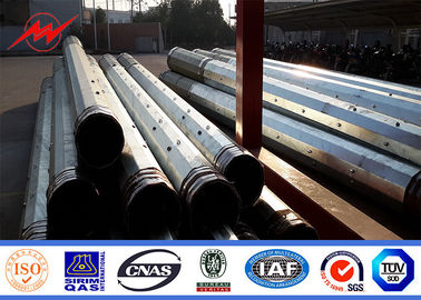 10 م 12 م خط نقل 133kv قطب الطاقة الكهربائية لبرج القطب الصلب