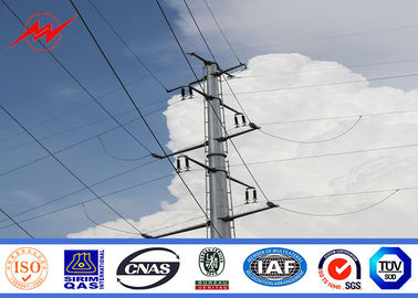 138KV NGCP خط نقل الطاقة الكهربائية القطب الصلب للتوزيع