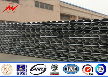 25ft -100ft منخفض الجهد الفلبين الصلب انتقال القطب مع زاوية الأسلحة