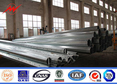 15M 1200 دان قوة القطب الصلب ، القطب الصلب أنبوبي مع المعالجة السطحية غلفنة