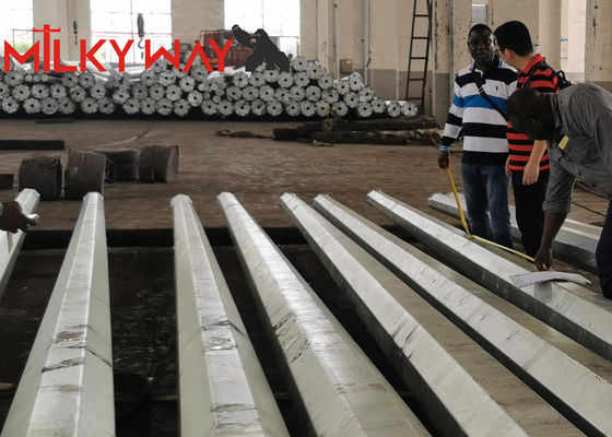 12M 14M 2Sections القطب الكهربائي الصديق للبيئة لنقل الطاقة المستدامة والأخضر