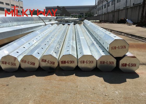 15M القطب الكهربائي الصلب المغلف حسب الطلب لقطب نقل الطاقة مع وسمك مخصص