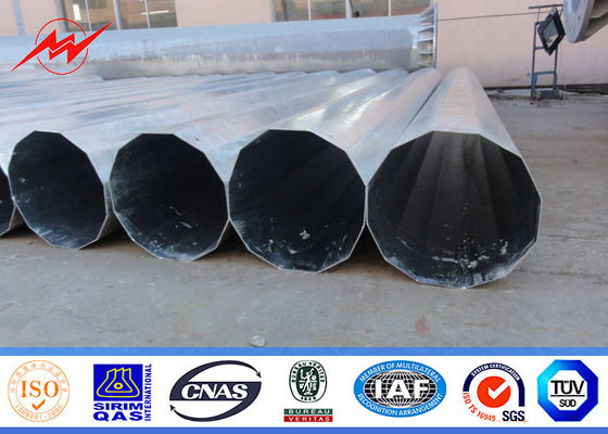 25ft إلى 75ft الكهربائية concial مدبب الصلب أداة المساعدة ، الصلب توزيع الطاقة القطب 10kv ~ 550kv