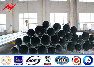 35ft 40ft قطب ناقل كهربائي حرارة غطس الغلاف الصلب توزيع الطاقة