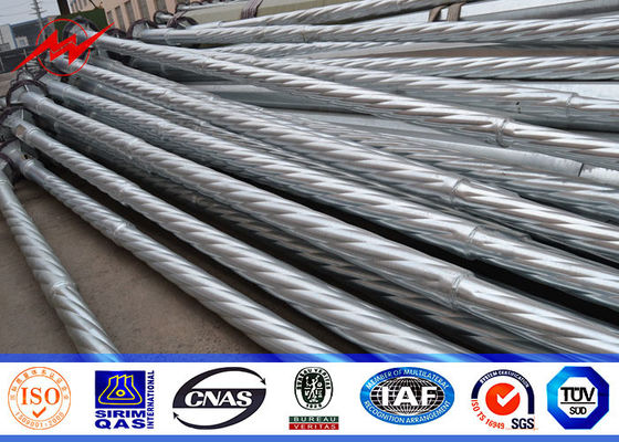 16M مزدوج الدائرة نقل الطاقة الكهربائية القطب لبرج الصلب خط العلوية