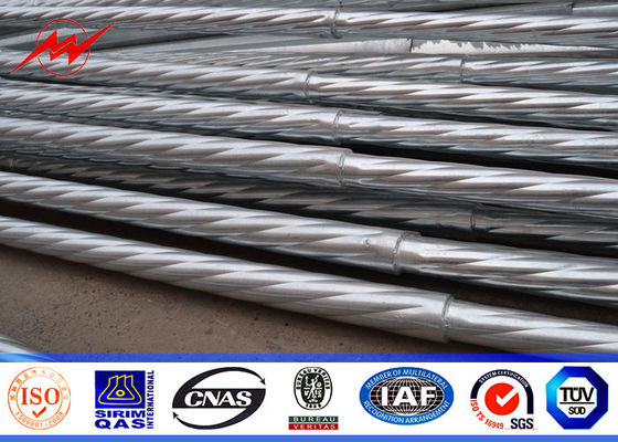 أعمدة نقل الطاقة ذات الجهد المنخفض 11.9m لمشروع خط نقل 69 كيلو فولت