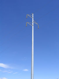 2.75 * 127 * 248 * 10670mm Gr ، أحادي القطب بقوة 345 ميجا باسكال من الصلب HDG مع AWS D1.1
